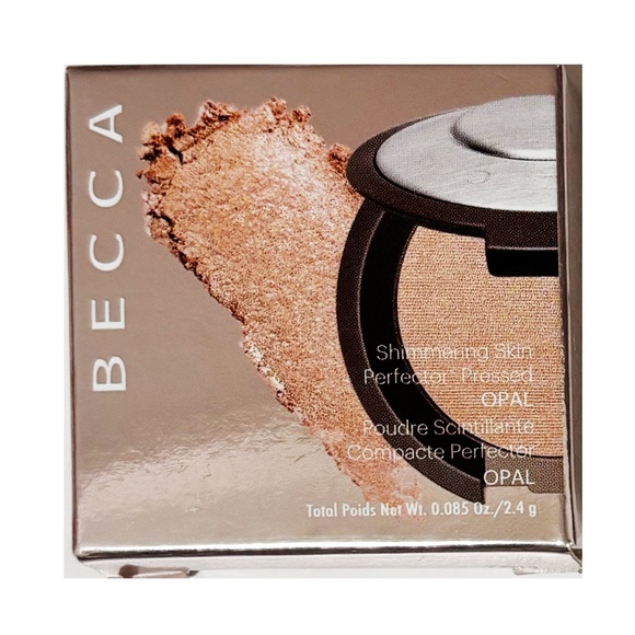 NEW - Smashbox X BECCA Shimmering Skin Perfector Pressed Highlighter in Opal - Picture 2 of 4